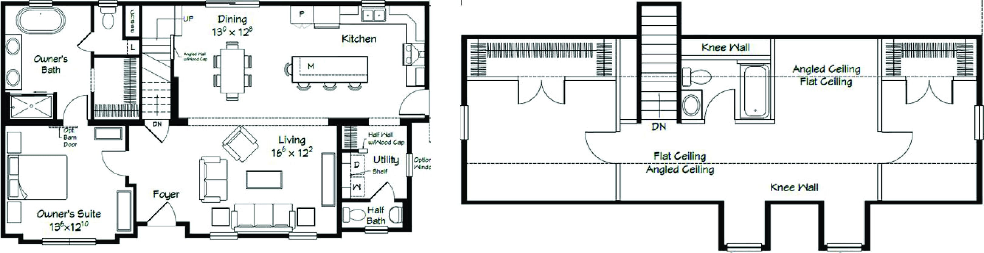 Legrand cape cod 1940 floor plan home features