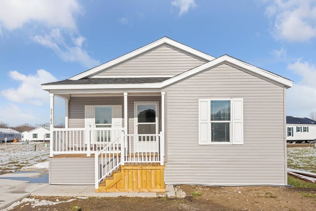 N610 elevation, exterior, and hero home features