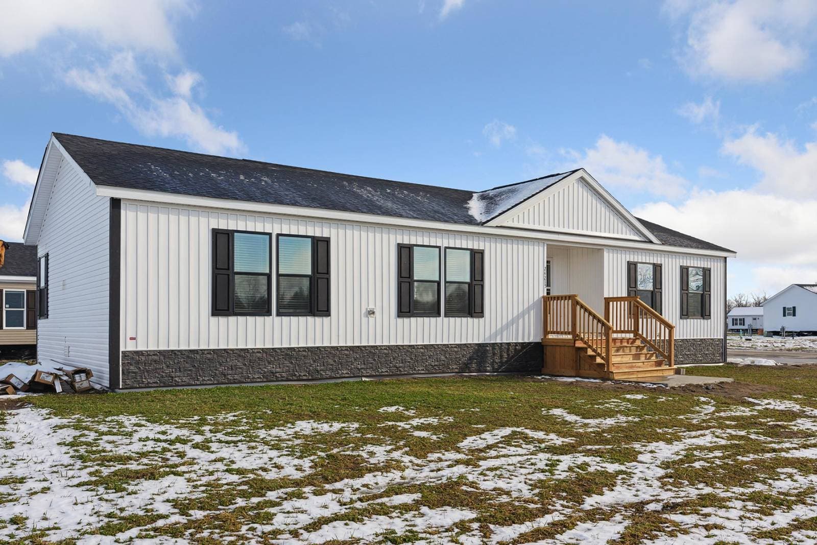 N620 elevation and exterior home features