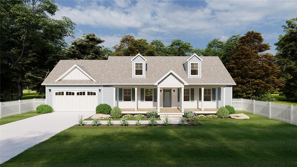 Oak grove hero, elevation, and exterior home features