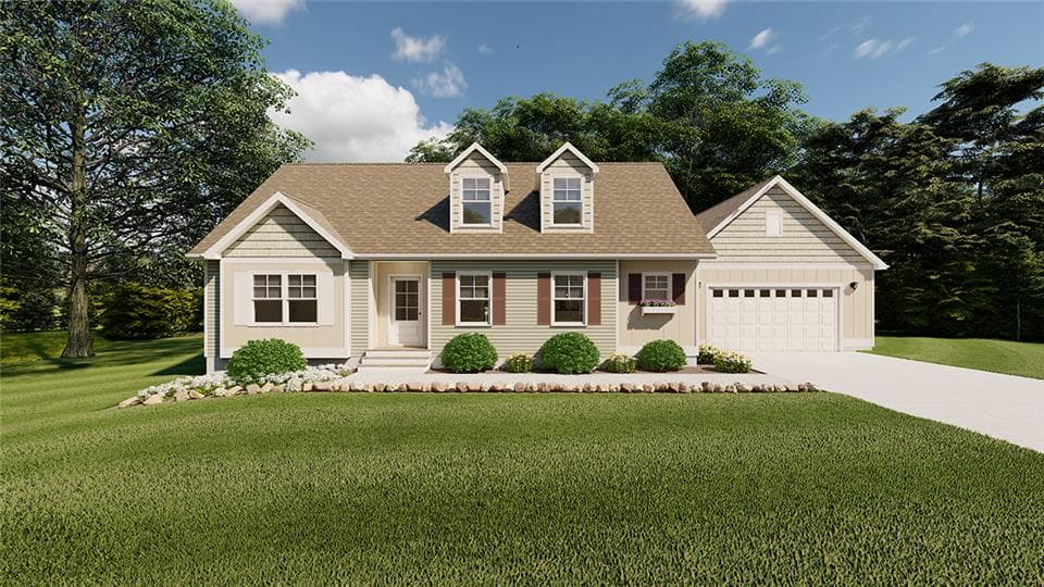 Legrand cape cod 1940 hero, elevation, and exterior home features