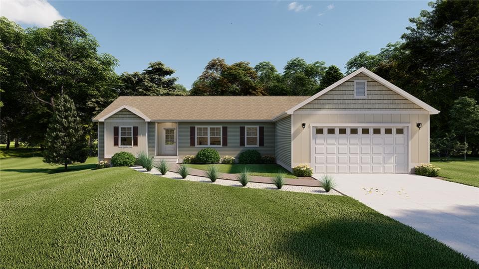 Legrand ranch 2030fg hero, elevation, and exterior home features