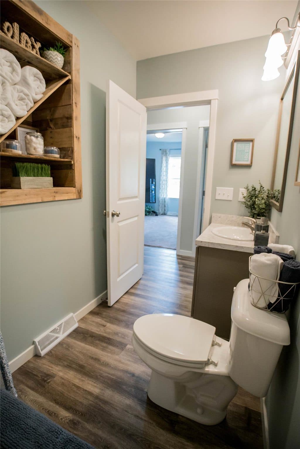 Easy street bathroom home features