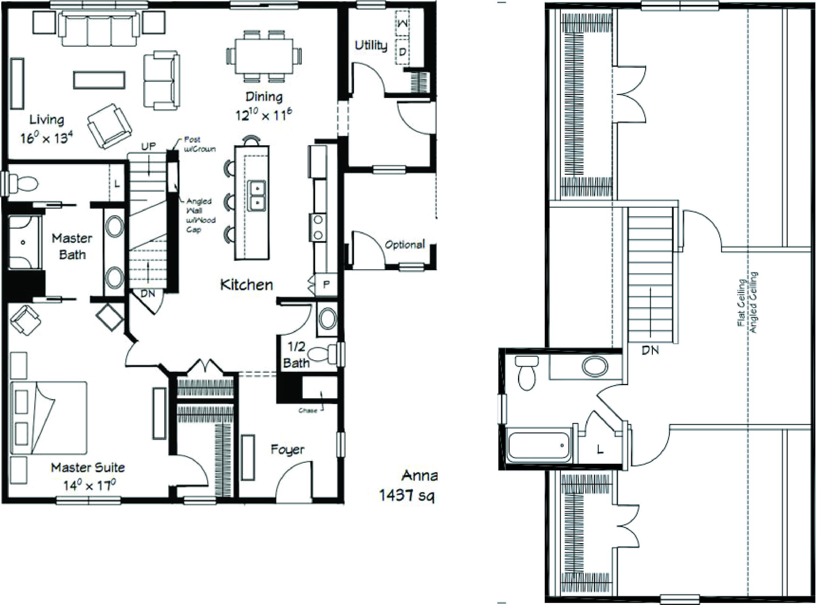 Annabelle floor plan home features